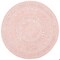 Safavieh 6 x 6 ft. Cape Cod Round Area RugPink CAP222U-6R - alternate 1